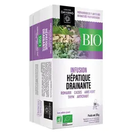 Dayang Infusion Bio Hépatique Drainante 20 sachets