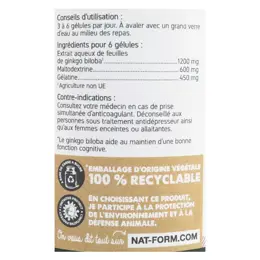 Nat & Form Original Ginkgo Biloba 200 gélules