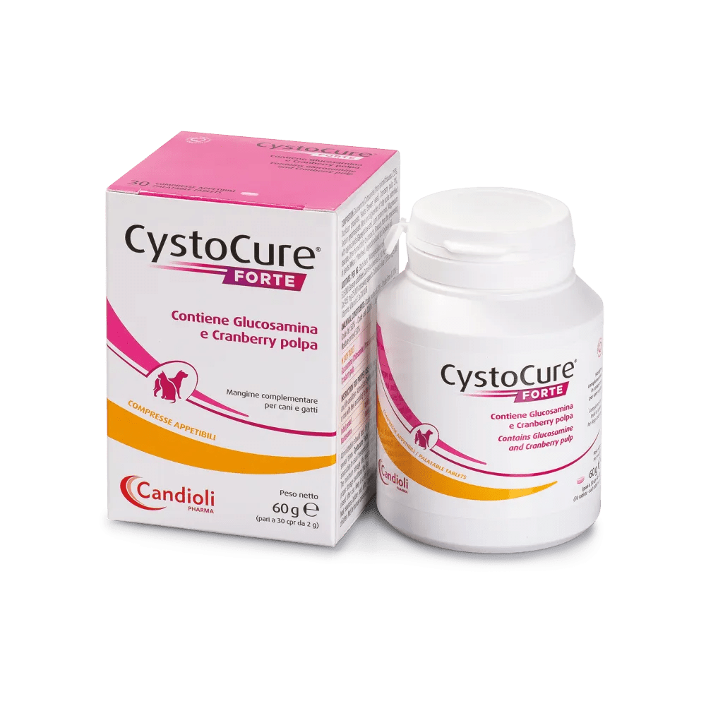 Cystocure Forte Integratore Veterinario Infezioni Urinarie 30 Compresse Appetibili