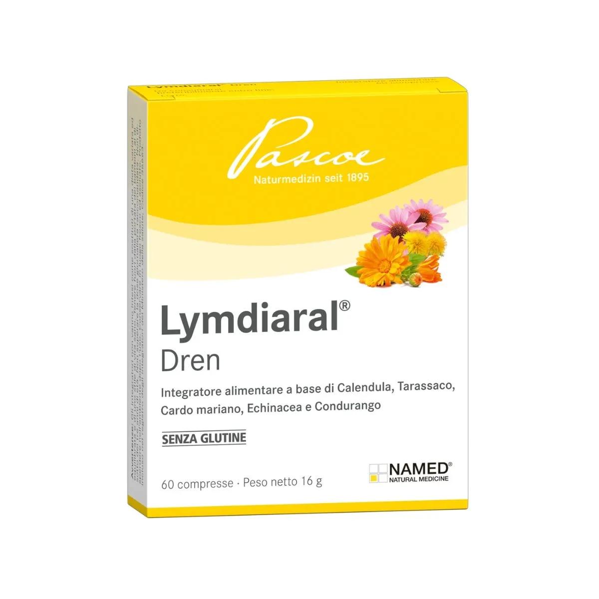 Lymdiaral Dren Integratore Drenante 60 Compresse