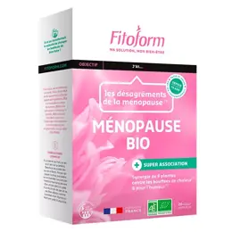 Fitoform Ménopause Bio 20 ampoules