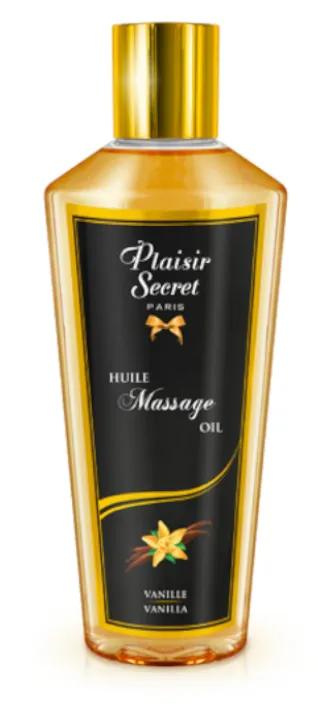 Huile de massage Plaisir Secret à la vanille 250 ml