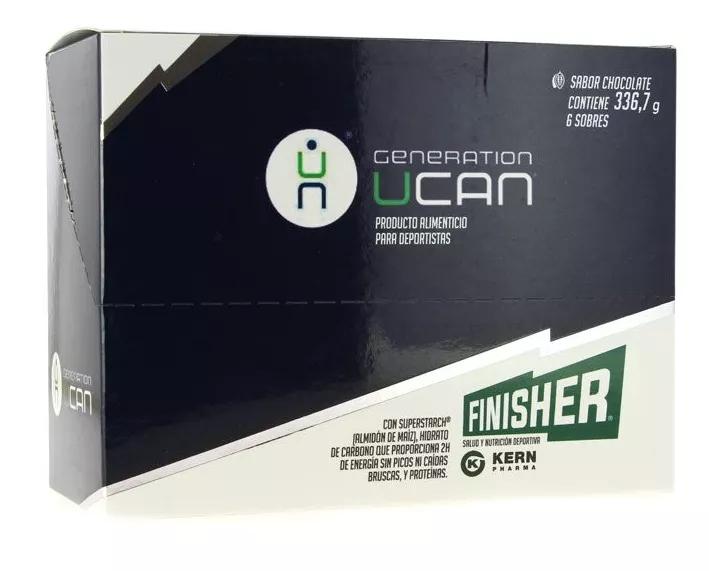 Kern Pharma Finisher Generation Ucan Saveur Chocolat 6 Enveloppes