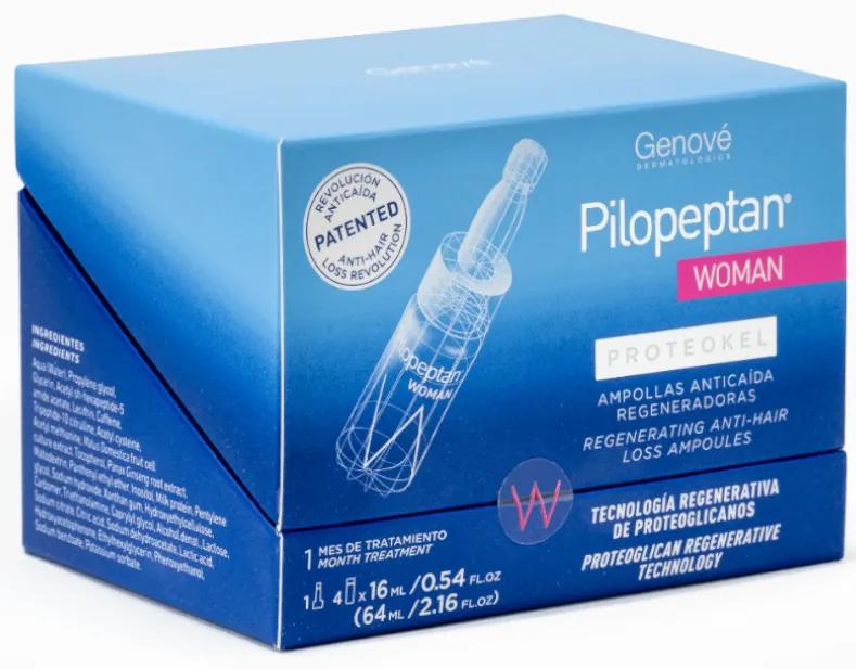 Genove Pilopeptan Woman Proteokel 4x16 ml Ampullen