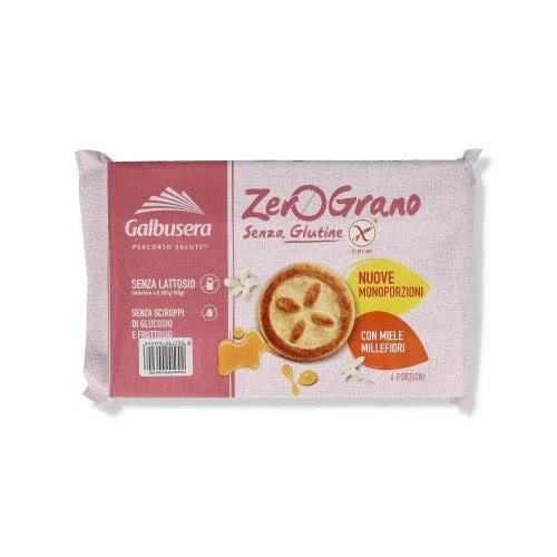 Galbusera ZeroGrano Frollini Con Miele Millefiori Senza Glutine 260 g