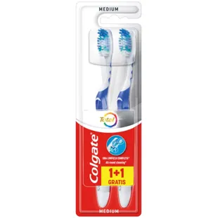 Colgate Total Toothbrush Complete Cleaning Medium 2 pcs