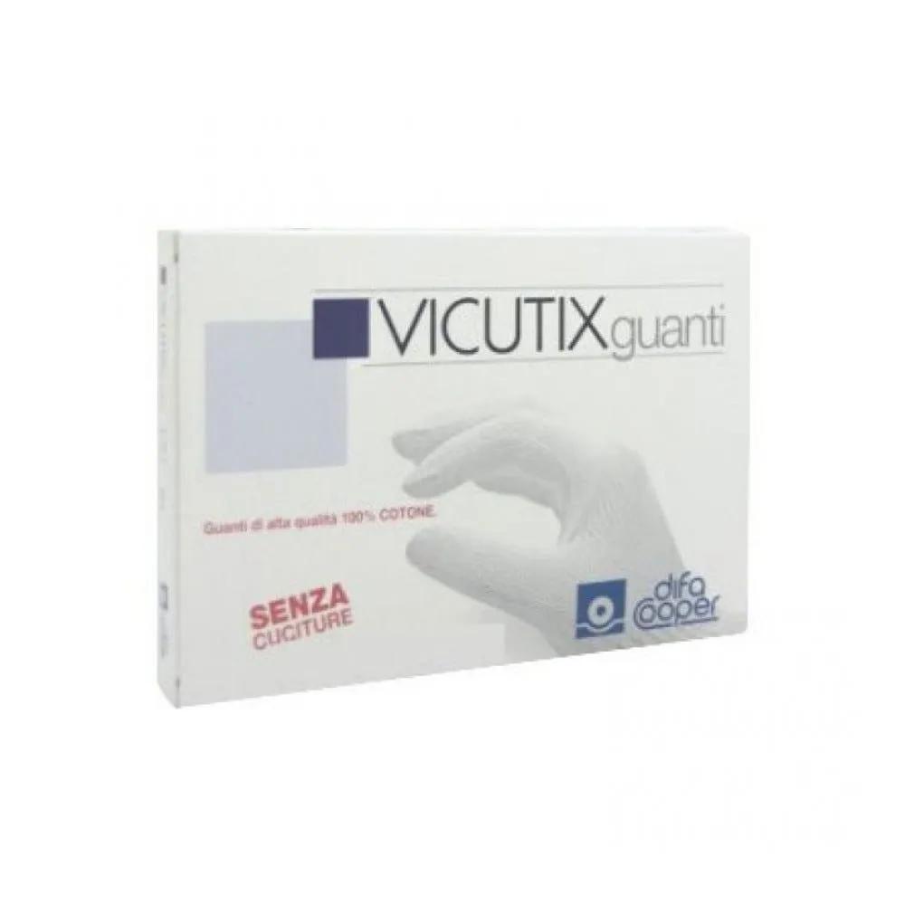 Vicutix Guanto in Cotone Antiallergico Taglia Large