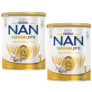 Nestlé Nan Supreme Pro 1 Leche de Inicio 2x800 gr
