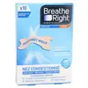 Breathe Right Bandelettes Nasales Original Large Nez Congestionné 10 unités