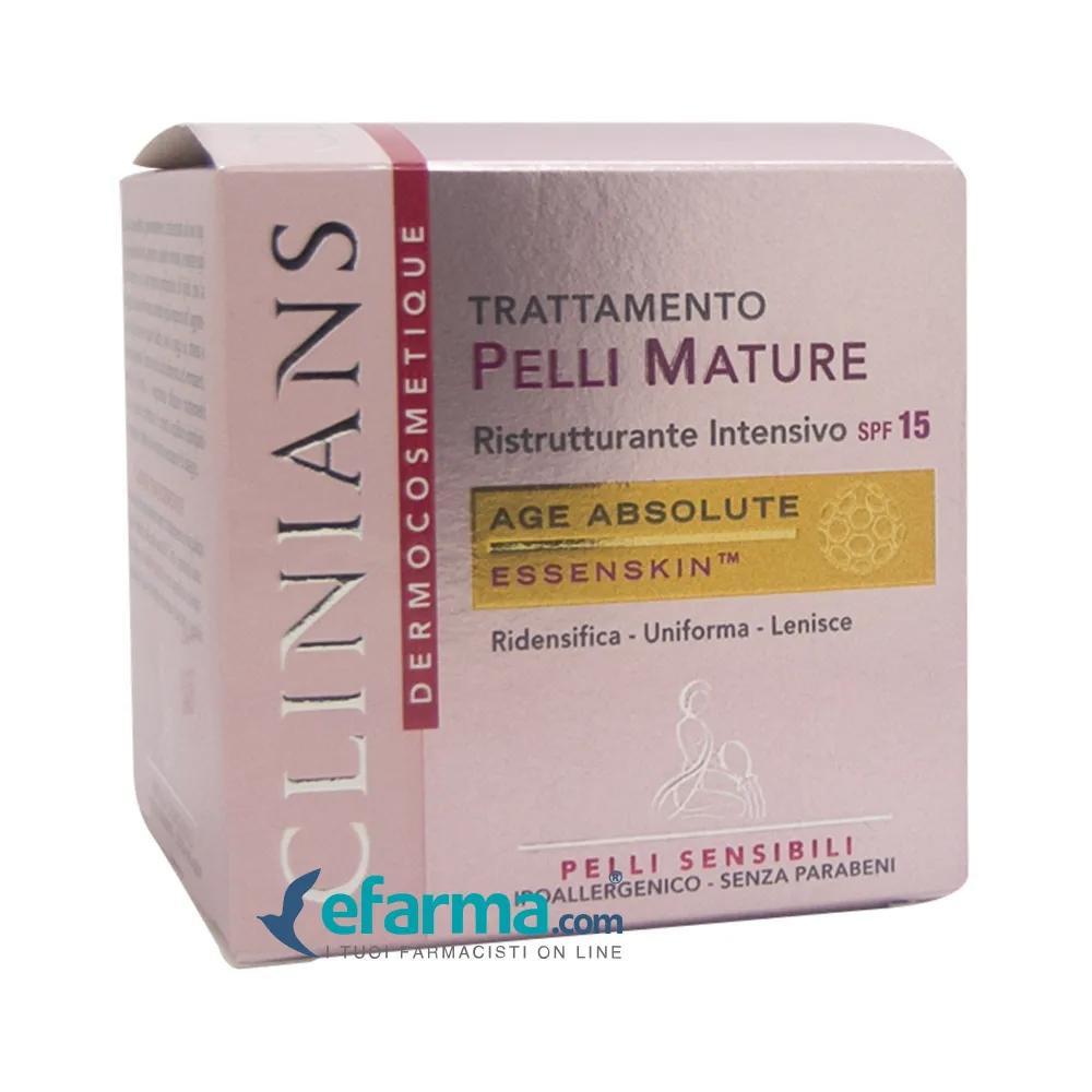 Clinians Crema Pelli Mature Ristrutturante Intensivo 50 ml