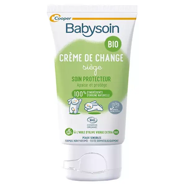 Babysoin Change Crème Apaisante et Protectrice Bio 75g