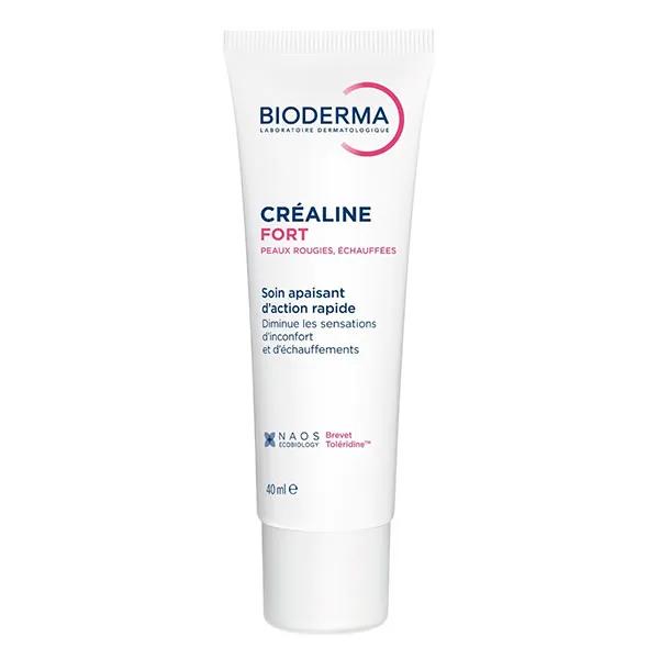 Bioderma Créaline Fort Crème Apaisante Peaux Sensibles Echauffées 40ml