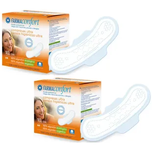 Farmaconfort Day Pad with Wings 2x10 units