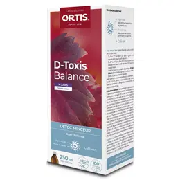 Ortis D-Toxis Balance Saveur Cerise 250ml