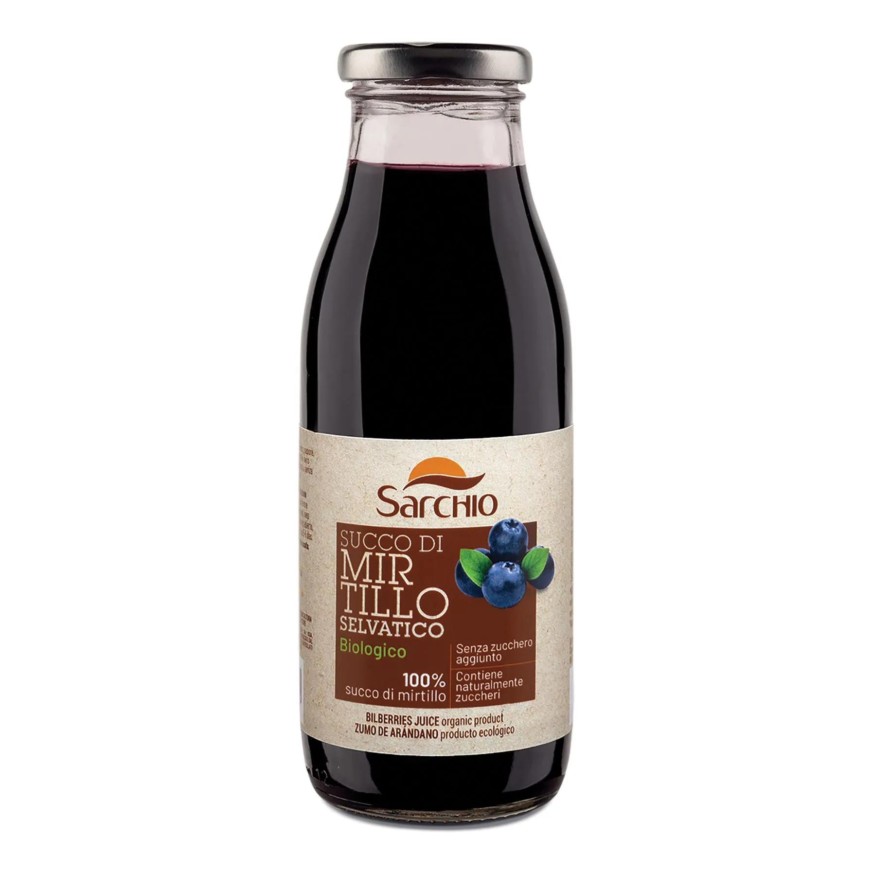 Sarchio Succo Di Mirtillo Selvatico Biologico 330 ml