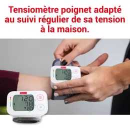 Torm Autotensiomètre Poignet Mesure de la Tension Artérielle Brassard Ajustable