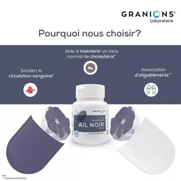 Granions Ail Noir 60 comprimés