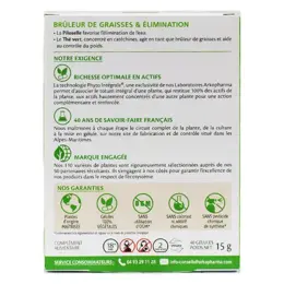 Arkopharma Arkogélules Complex Brûleur de Graisses & Élimination Bio 40 Gélules