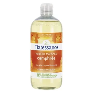 Natessance 500 ml canforato olio da massaggio