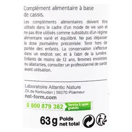 Nat & Form Original Cassis 200 gélules