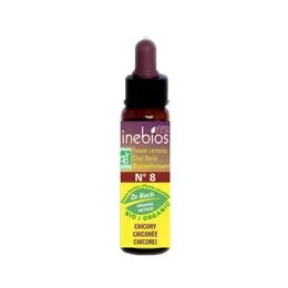 Inebios Fleur de Bach n°8 Chicory - Chicoree Bio 10ml