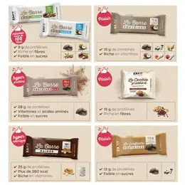 Eafit La Barre Fit Vegan Goût Chocolat Amande 28g