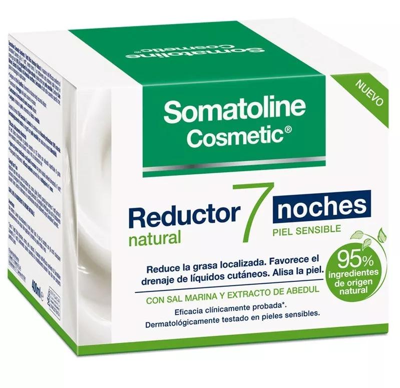 Somatoline Natural Reductor 7 Noches Piel Sensible 400 ml