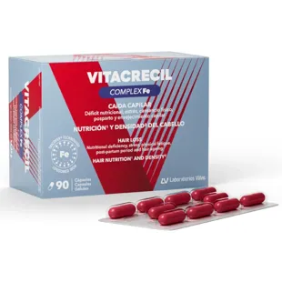 Vitacrecil Complex Fe Chute de Cheveux 90 Gélules