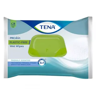 Tena Wet Wipe Toallidas Húmedas 3 en 1 48 toallitas