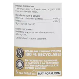 Nat & Form Original Ail Bulbe 200 gélules