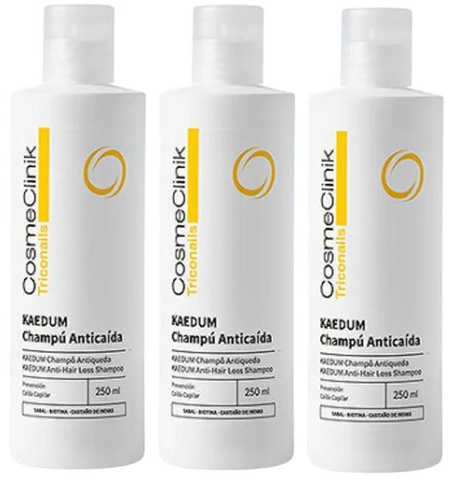 CosmeClinik Triconails Kaedum Shampoing Anti-Chute 3x250 ml