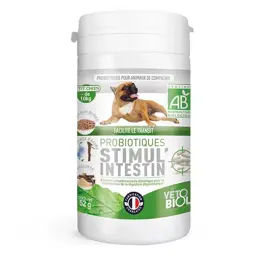 Vetobiol Probiotiques Stimul'Intestin Petit Chien Bio 52g