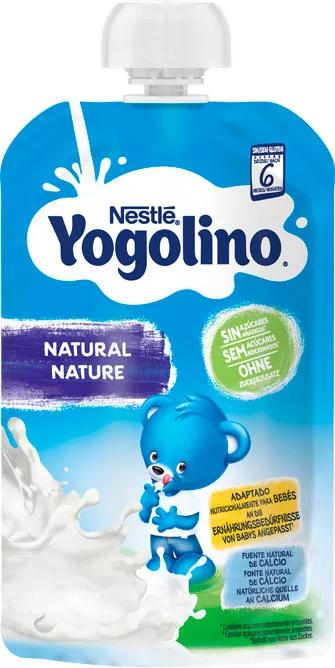 Nestlé Yogolino Natural Sachet Zonder Suiker +6m 100 gr