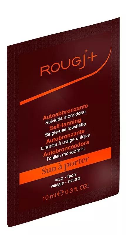 Lingettes autobronzantes unidose Rougj