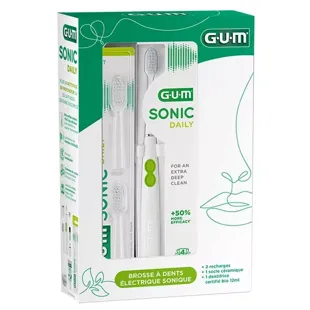  GUM® SONIC DAILY WHITE Cofanetto Spazzolino