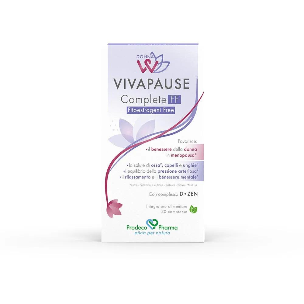 Donnaw Vivapause Complete Ff Integratore Per La Menopausa 30 Compresse