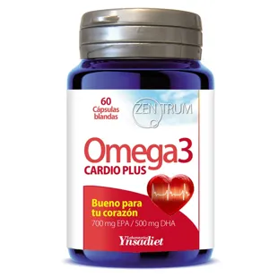 Ynsadiet Zentrum Cardio Plus Omega 3 60 Capsules