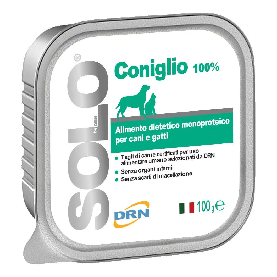 Drn Solo Coniglio Mangime Cani/Gatti 100g