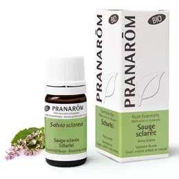 Pranarom Huile Essentielle Sauge Sclarée Somminté Fleurie Bio 5ml