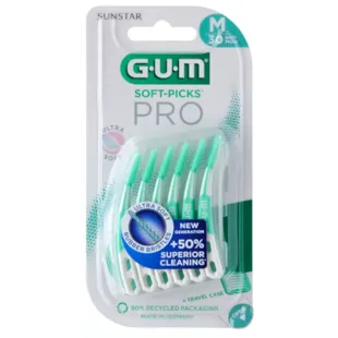 Goma Interdental Soft Picks Pro Médio 30 unidades