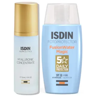 Isdin Hyaluronic Concentrate 30 ml + Fusion Water Magic SPF50 50 ml