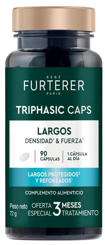 René Furterer Casquettes Triphasiques Cheveux Longs 90 Gélules