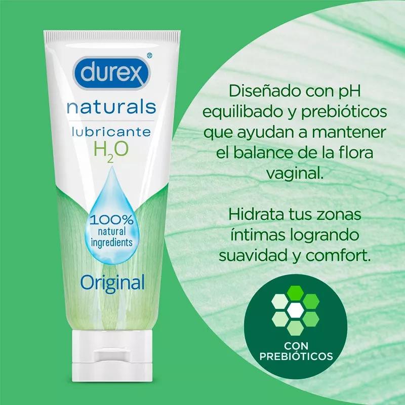 Durex Naturals Gel Lubricante Íntimo 2x100 ml