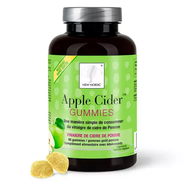 New Nordic Gomme Apple Cider 60 gomme