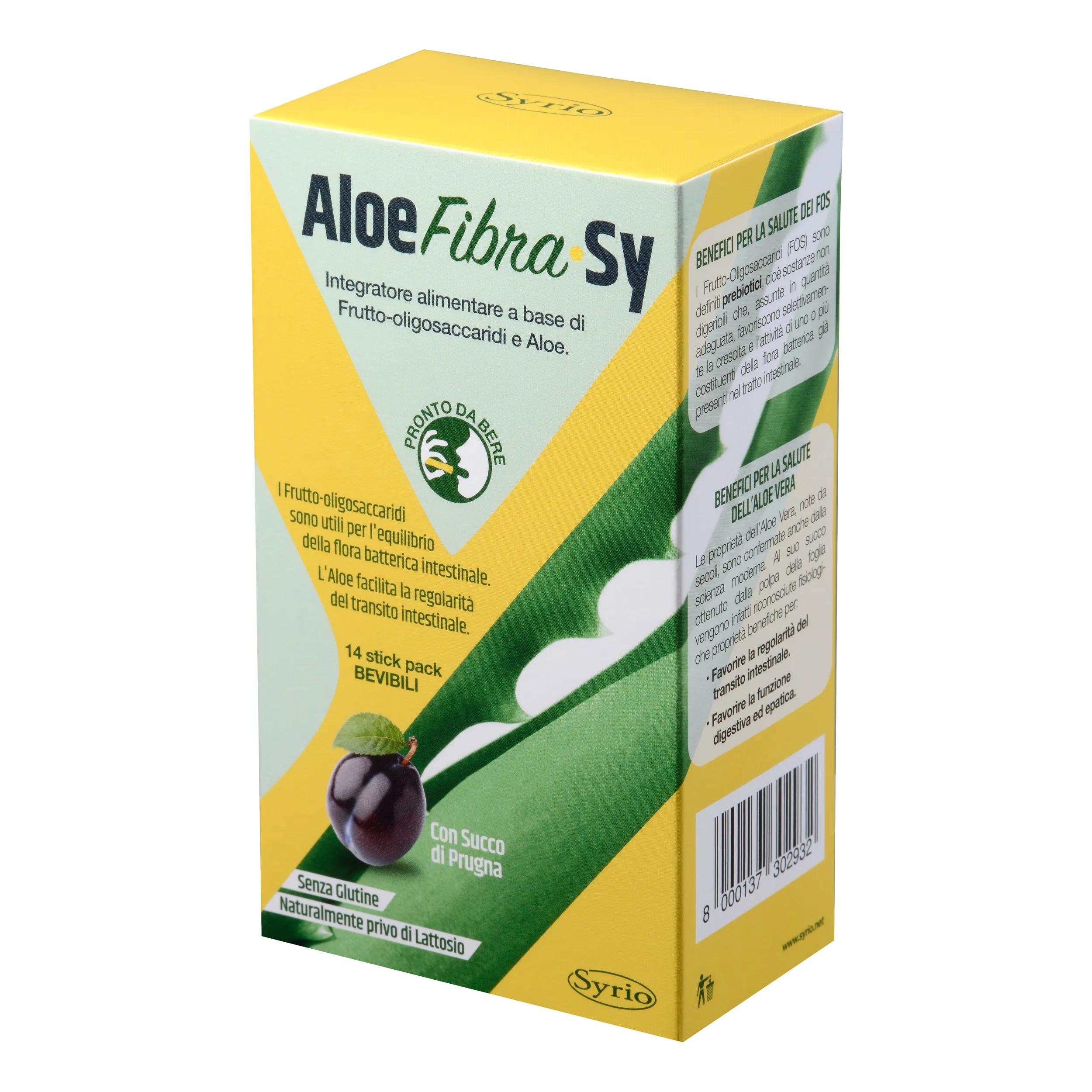 Syrio Aloe Fibra-Sy Integratore Digestivo 14 Stick Pack