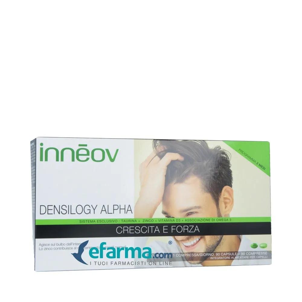 Innéov Densilogy Alpha Integratore Capelli Uomo 90 Capsule + 90 Compresse