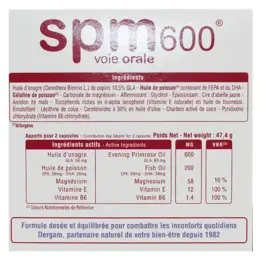 Dergam SPM 600 60 capsules