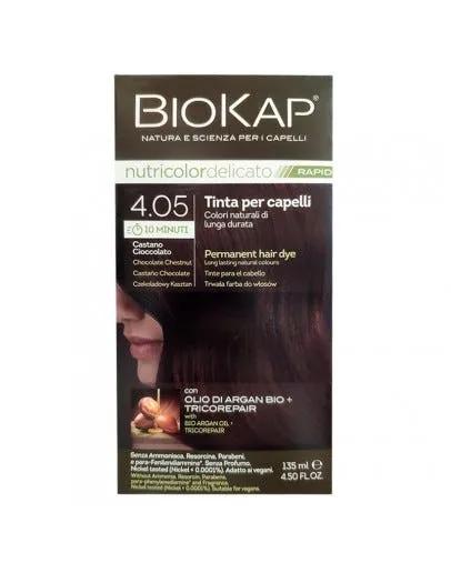 Biokap Nutricolor Delicato Rapid 4.05 Castano Cioccolato 135 Ml