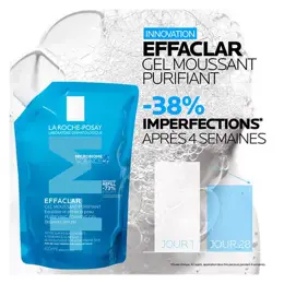 La Roche Posay Effaclar Gel Moussant Ecorecharge 400ml