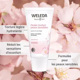 Weleda Amande Fluide Confort Peaux Sensibles Bio 30ml